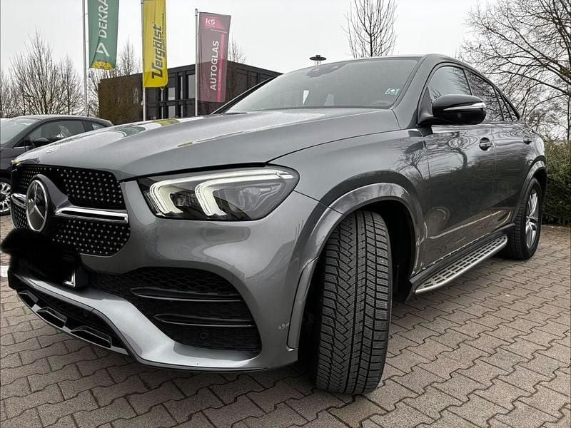 Grau Gebraucht 2021 Mercedes GLE400 AMG line Coupé | 62.500 € (Guter Preis) - Bild 1/4