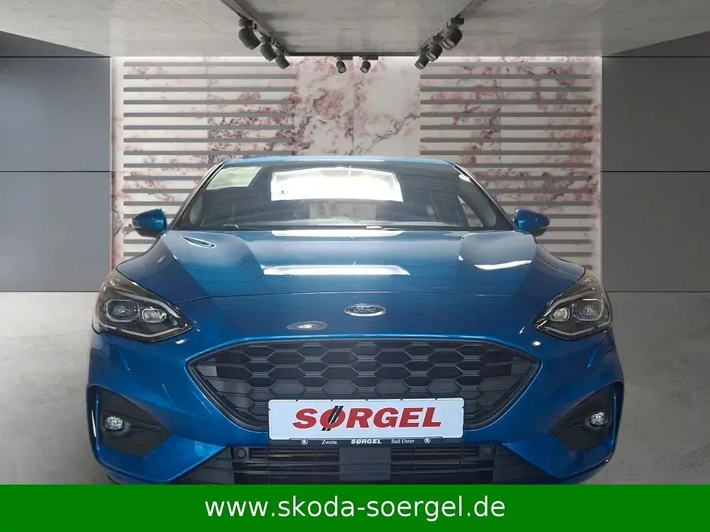 Gebraucht Ford Focus ST-Line 125 PS (91 kW) 2019 Blau Limousine