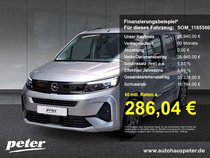 Gebraucht Opel Combo Life 131 PS (96 kW) 2024 Lack grau artense/typ aussenve Van / Kleinbus