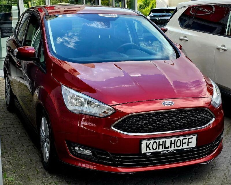 Gebraucht Ford C-MAX Trend 101 PS (74 kW) 2016 Cranberryrot metallic Van / Kleinbus