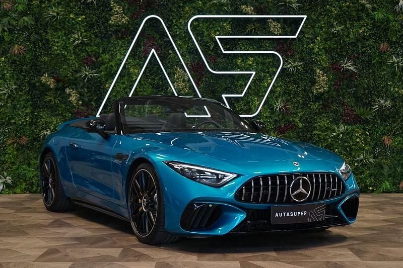 Blau Gebraucht 2022 Mercedes SL63 AMG AMG Cabrio | 120.800 € - Bild 1/3