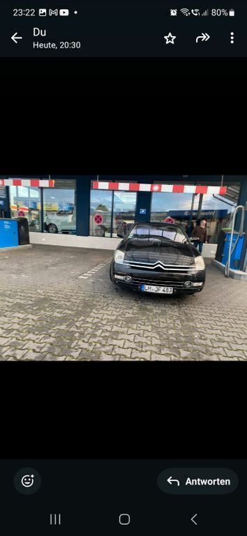 Schwarz Gebraucht 2007 Citroën C6 Exclusive Limousine | 3.000 € - Bild 1/4