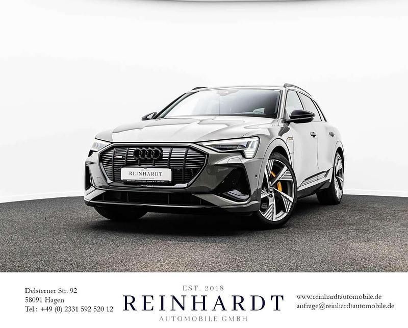 Chronosgrau metallic Gebraucht 2022 Audi e-tron Black Edition SUV | 40.270 € (Fairer Preis) - Bild 1/1