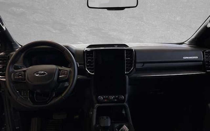 Neu Ford Ranger Platinum 241 PS (177 kW) 2025 Grau (carbonized grey metallic) Pickup