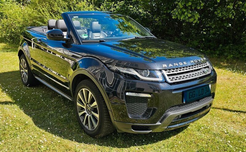 Schwarz Gebraucht 2019 Land Rover Range Rover evoque HSE Dynamic Cabrio | 36.400 € (Fairer Preis) - Bild 1/4