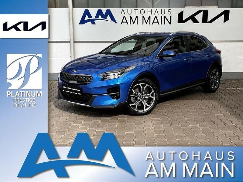 Blue flame metallic Gebraucht 2021 Kia XCeed Xdition SUV | 20.740 € (Fairer Preis) - Bild 1/3