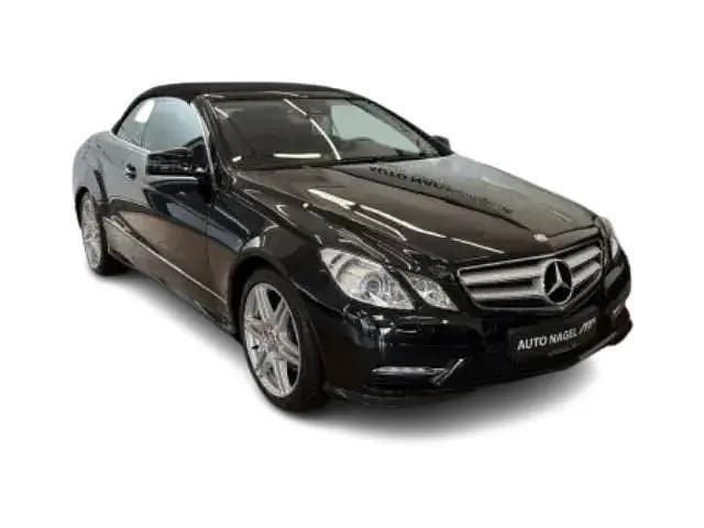 Schwarz Gebraucht 2012 Mercedes E350 AMG Cabrio | 24.886 € (Teuer) - Bild 1/4