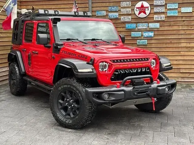 Gebraucht Jeep Wrangler Rubicon 290 PS (213 kW) 2022 Rot SUV