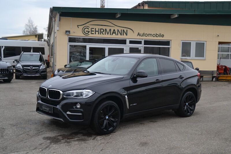 Gebraucht BMW X6 Performance 258 PS (189 kW) 2016 Black sapphire metallic SUV