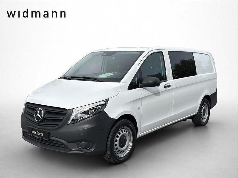 Arktikweiss Gebraucht 2021 Mercedes Vito Van / Kleinbus | 36.850 € (Superpreis) - Bild 1/4