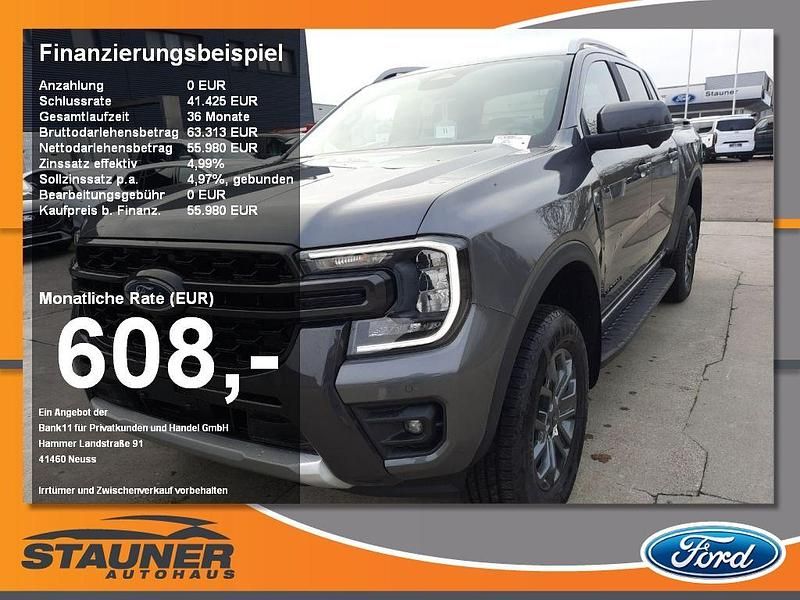 Neu Ford Ranger Wildtrack 281 PS (206 kW) 2026 Carbonizedgrey Abholung