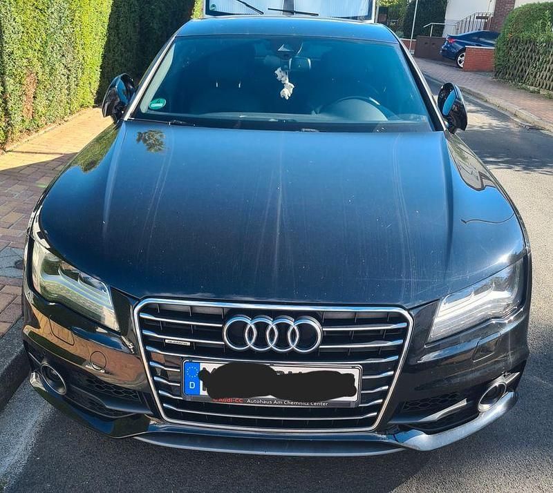 Schwarz Gebraucht 2014 Audi A7 Sportback S-Line Kleinwagen | 20.900 € (Fairer Preis) - Bild 1/4