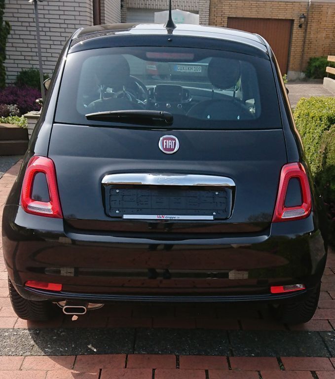 Schwarz Gebraucht 2020 Fiat 500 Lounge Kleinwagen | 13.500 € (Fairer Preis) - Bild 1/4