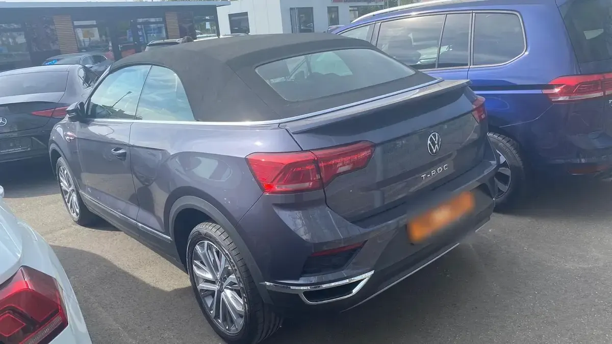 Gebraucht VW T-Roc Cabriolet Style 150 PS (110 kW) 2020 Grau Cabrio