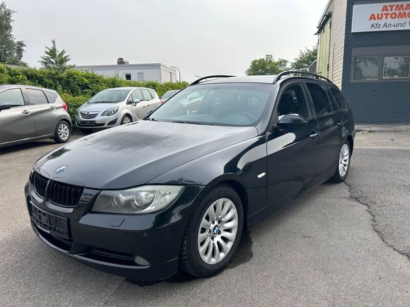 Schwarz Gebraucht 2006 BMW 320 Sport Line Kombi | 2.990 € (Guter Preis) - Bild 1/4