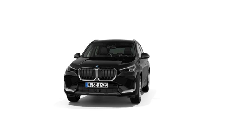 Black sapphire metallic Gebraucht 2022 BMW X1 Efficient Dynamics SUV | 37.480 € - Bild 1/4