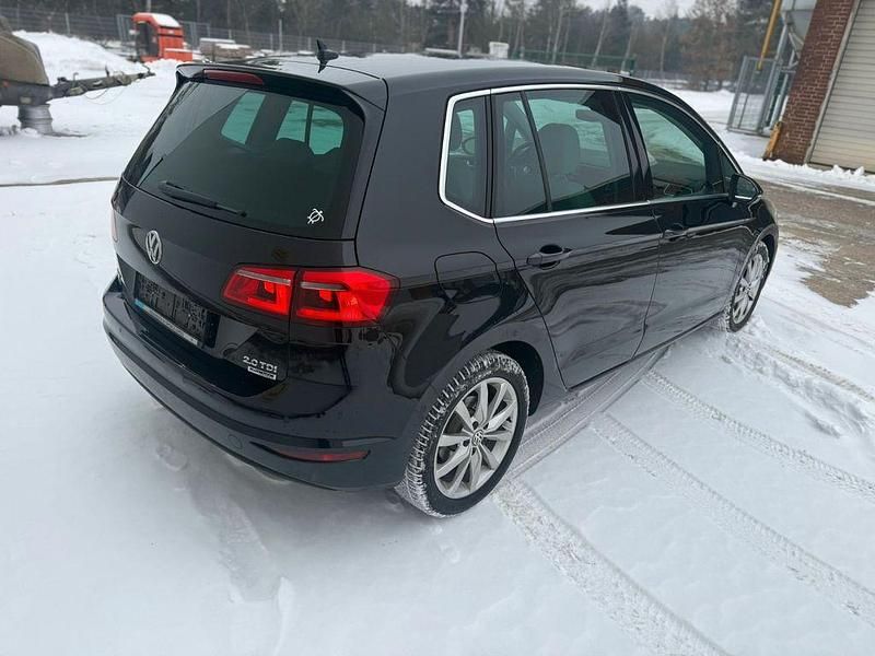 Gebraucht VW Golf Sportsvan Highline 150 PS (110 kW) 2016 Schwarz Van / Kleinbus