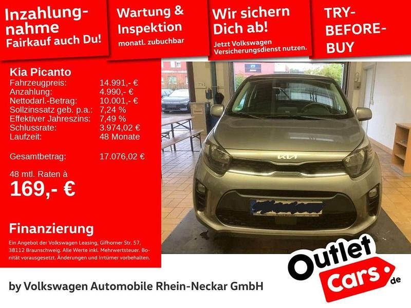 Grau Gebraucht 2024 Kia Picanto Play Kleinwagen | 14.991 € (Fairer Preis) - Bild 1/3