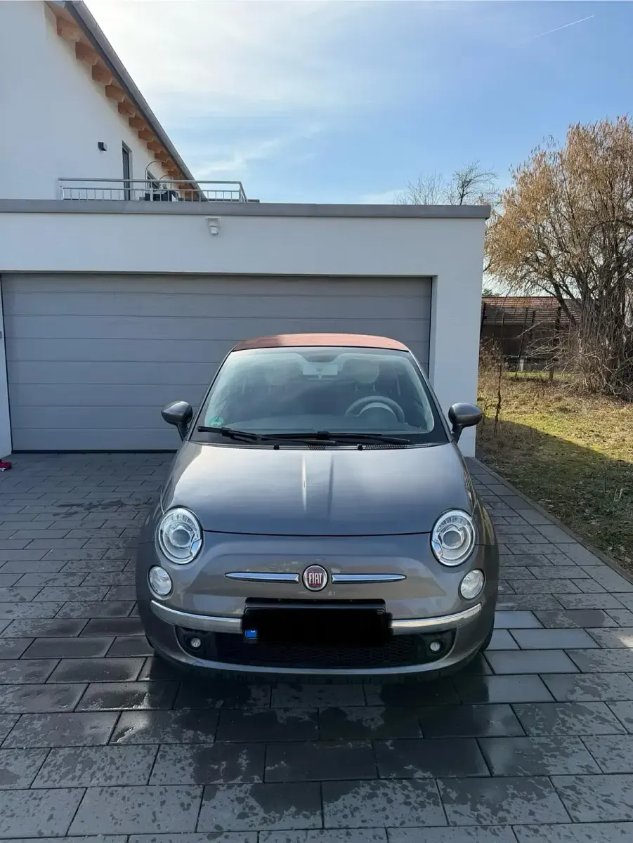 Gebraucht Fiat 500 100 PS (73 kW) 2012 Grau Cabrio