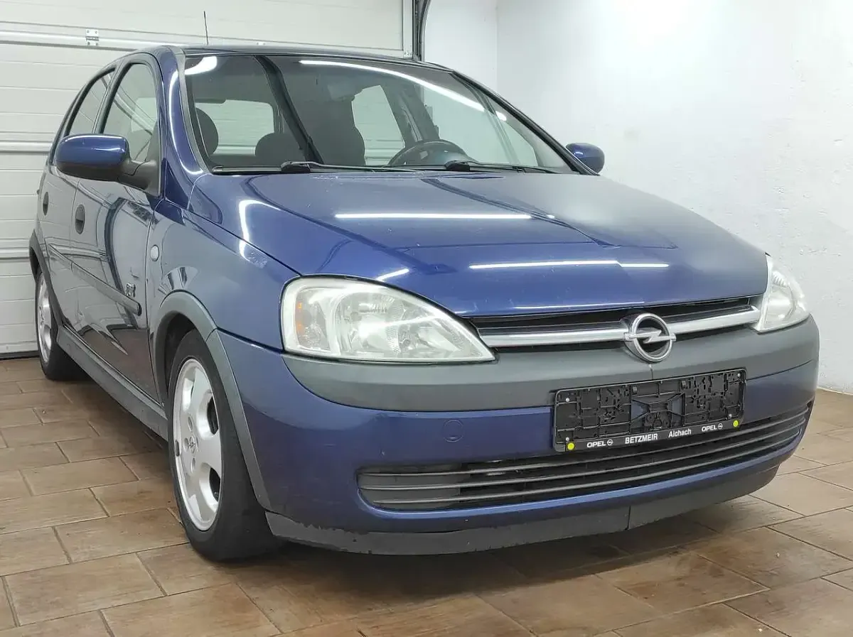 Gebraucht Opel Corsa Sport 75 PS (55 kW) 2003 Blau Kleinwagen