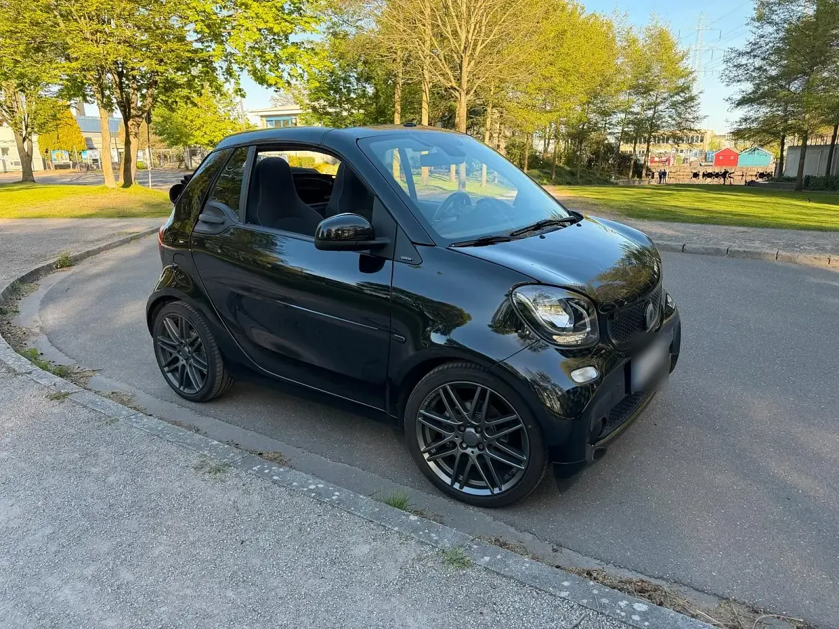 Occasion Smart ForTwo Cabrio Brabus 90 ch (66 kW) 2016 Noir Cabriolet