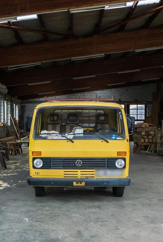 Gebraucht VW LT 102 PS (75 kW) 1985 Gelb Pickup