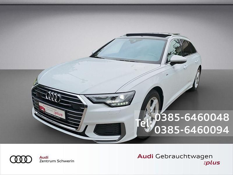 Gletscherweiss Gebraucht 2023 Audi A6 Sport Kombi | 44.990 € (Etwas zu teuer) - Bild 1/4