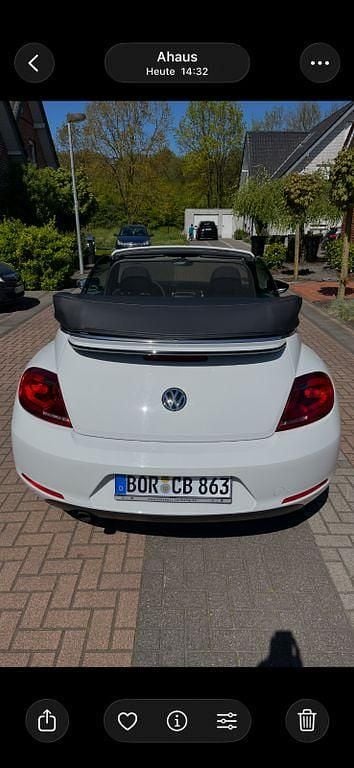 Usata VW Beetle 105 CV (77 kW) 2015 Bianco Utilitaria