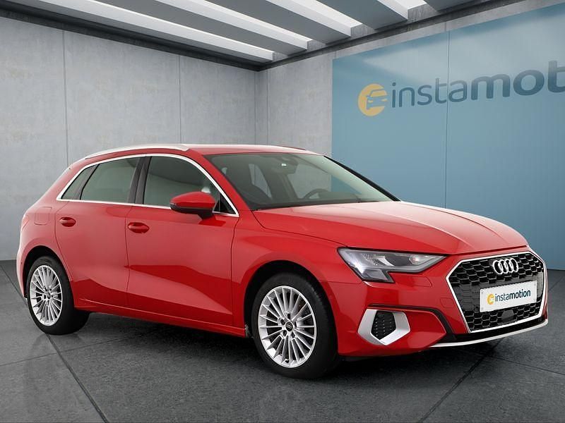 Gebraucht Audi A3 Sportback 110 PS (80 kW) 2022 Rot Kleinwagen