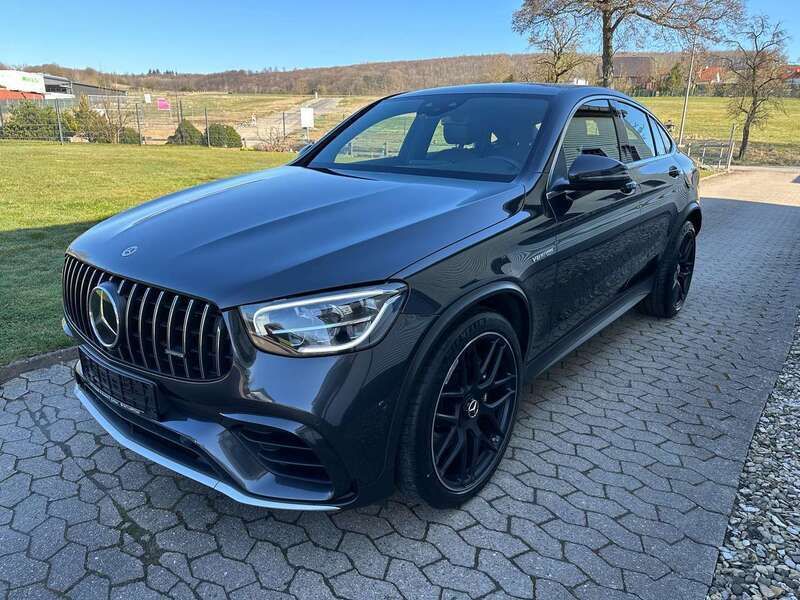 Olivgruen matt Gebraucht 2022 Mercedes GLC63 AMG AMG Coupé | 56.999 € (Guter Preis) - Bild 1/4