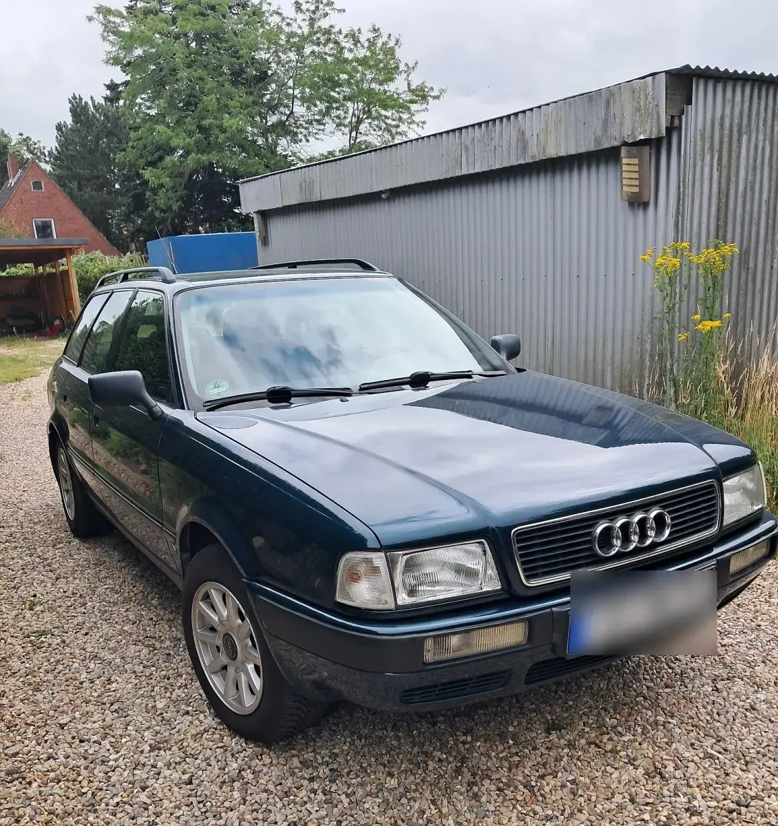 Gebraucht Audi 80 90 PS (66 kW) 1995 Grün Kombi
