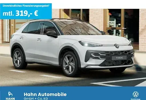 Gebraucht VW T-Roc Life 150 PS (110 kW) 2026 Weiß SUV