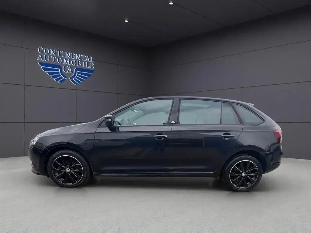 Gebraucht Skoda Rapid 125 PS (91 kW) 2018 Schwarz Kleinwagen