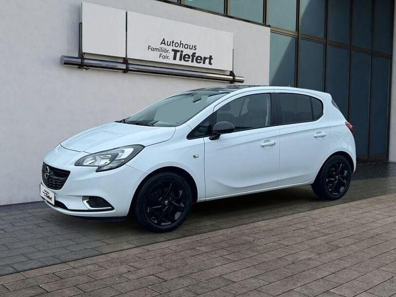 Schneeweiß Gebraucht 2015 Opel Corsa Color Edition Kleinwagen | 9.199 € (Etwas zu teuer) - Bild 1/4