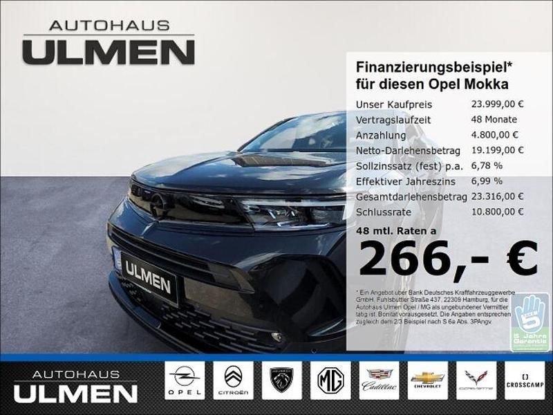Schwarz Gebraucht 2024 Opel Mokka GS Line SUV | 23.999 € (Fairer Preis) - Bild 1/4
