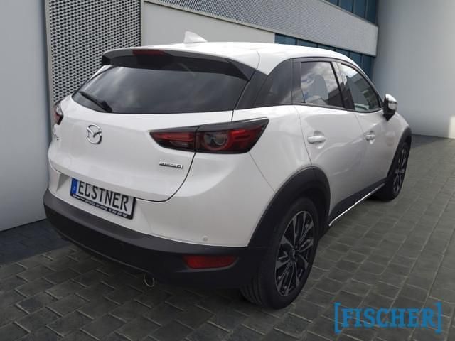 Gebraucht Mazda CX-3 Selection 121 PS (88 kW) 2022 Snowflake white (weiss) SUV