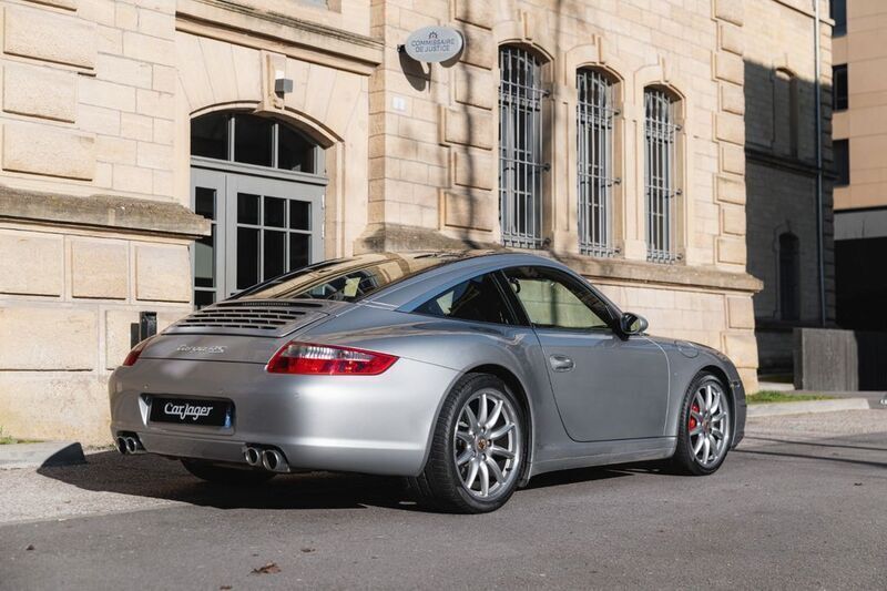 Silber Gebraucht 2008 Porsche 911 Targa 4S Cabrio | 59.990 € (Guter Preis) - Bild 1/4