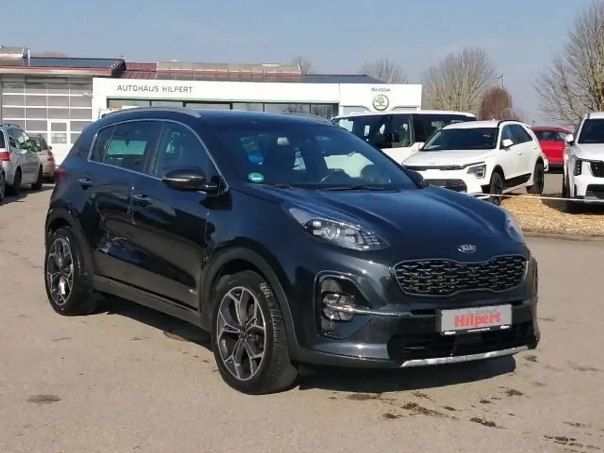 Gebraucht Kia Sportage GT-Line 177 PS (130 kW) 2018 Schwarz SUV