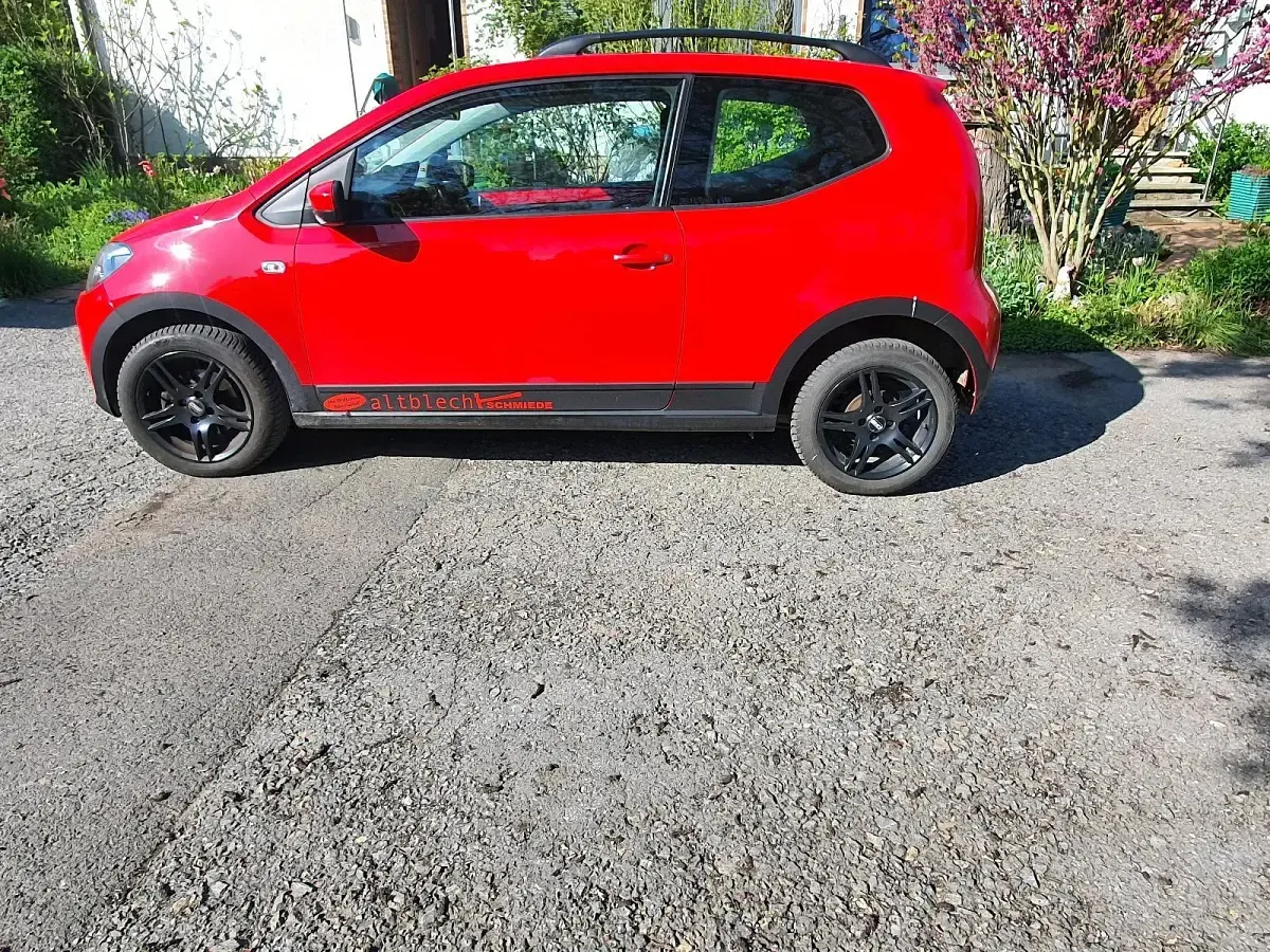 Gebraucht VW up! 2012 Rot Kleinwagen