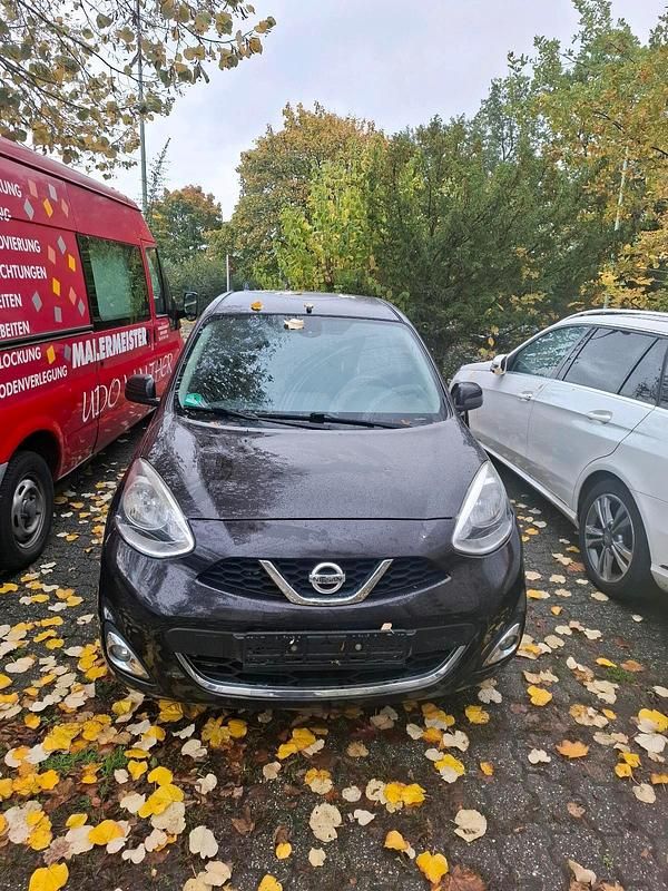Schwarz Gebraucht 2014 Nissan Micra Kleinwagen | 5.400 € (Etwas zu teuer) - Bild 1/4