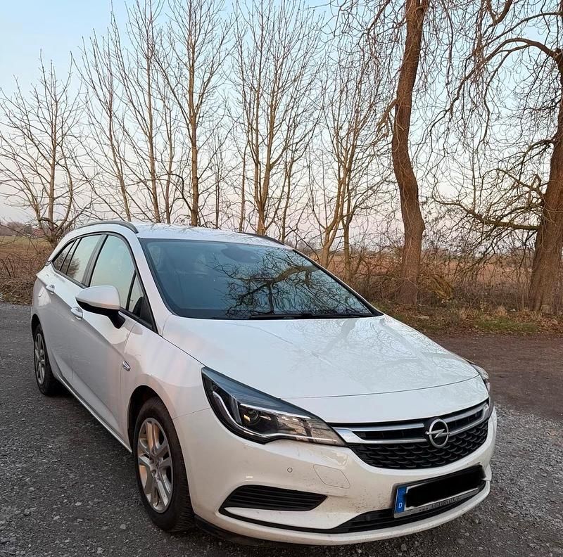 Gebraucht Opel Astra 136 PS (100 kW) 2017 Weiß Kombi