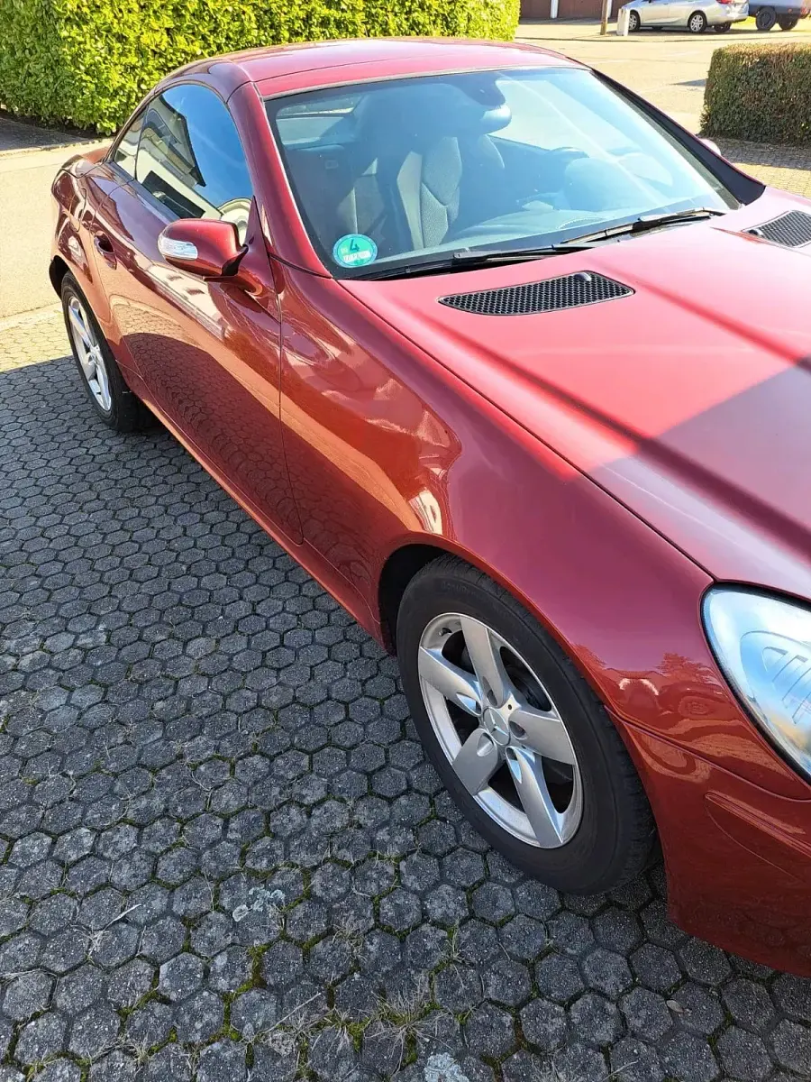 Gebraucht Mercedes SLK200 2005 Rot Cabrio