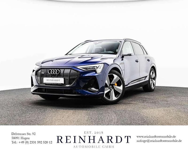 Gebraucht Audi e-tron S-Line 300 kW (408 PS) 2022 Navarrablau metallic SUV