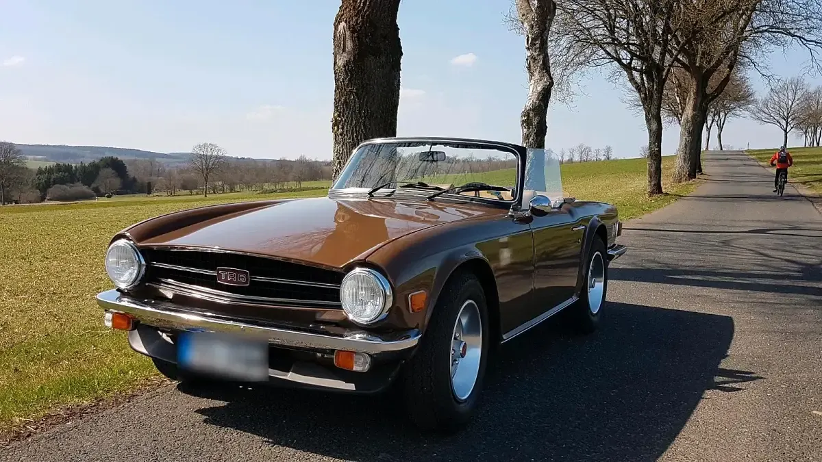 Gebraucht Triumph TR6 98 PS (72 kW) 1975 Braun Cabrio