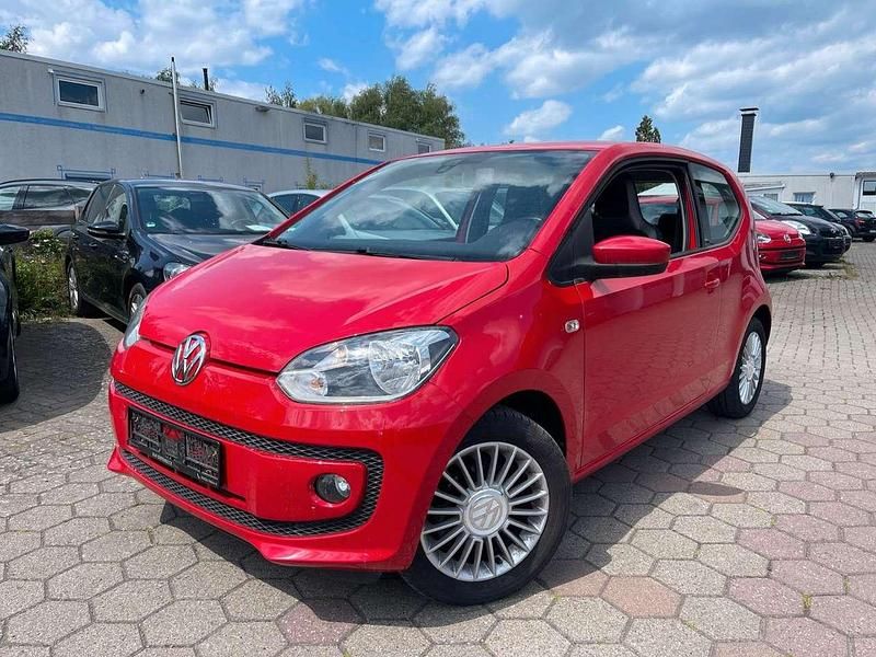 Rot Gebraucht 2012 VW up! high up! Kleinwagen | 4.699 € (Fairer Preis) - Bild 1/4