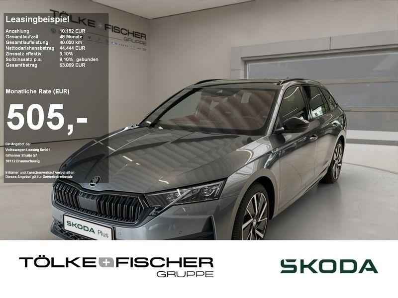 Grau Gebraucht 2024 Skoda Octavia SportLine Kombi | 37.777 € (Fairer Preis) - Bild 1/4