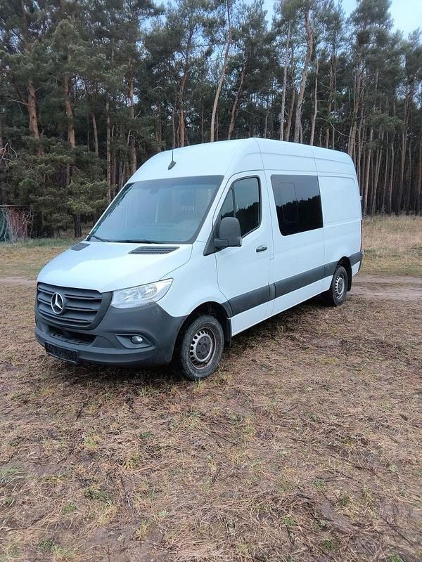 Gebraucht Mercedes Sprinter 163 PS (119 kW) 2019 Weiß Van