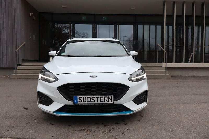 Gebraucht Ford Focus ST-Line 120 PS (88 kW) 2019 Weiß Kombi