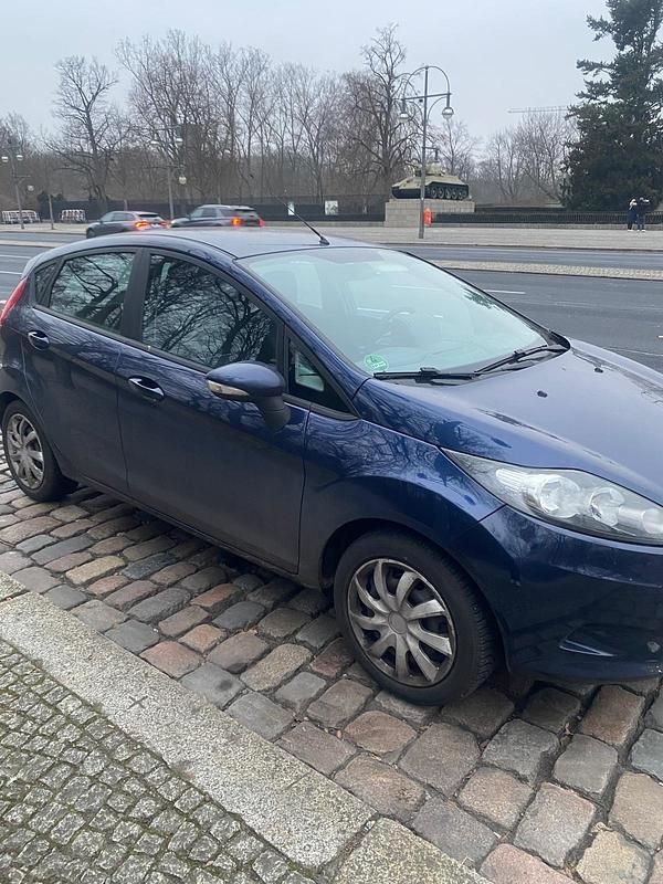Gebraucht Ford Fiesta 2010 Blau Kleinwagen