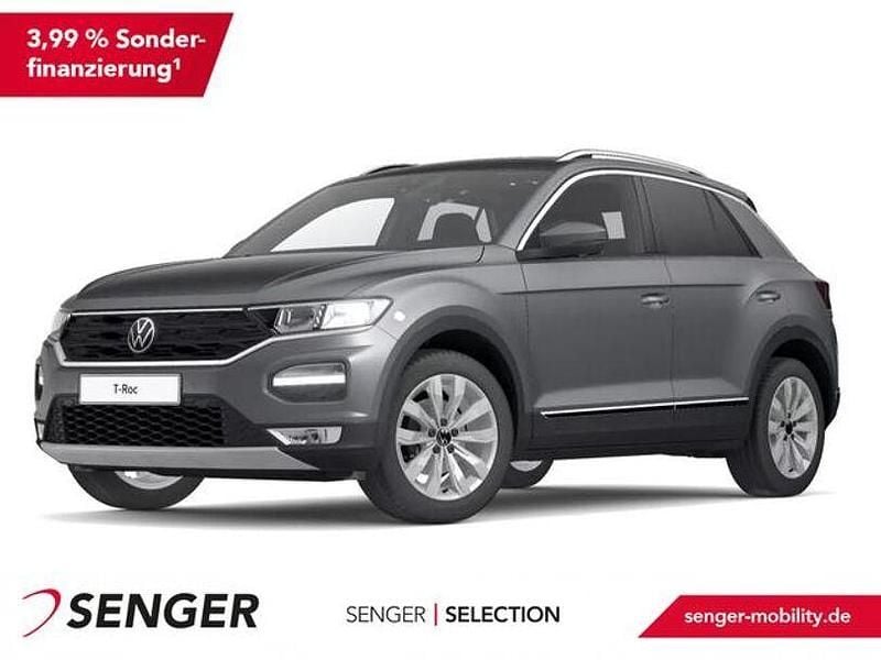 Grau Gebraucht 2021 VW T-Roc Sport SUV | 23.990 € (Fairer Preis) - Bild 1/4